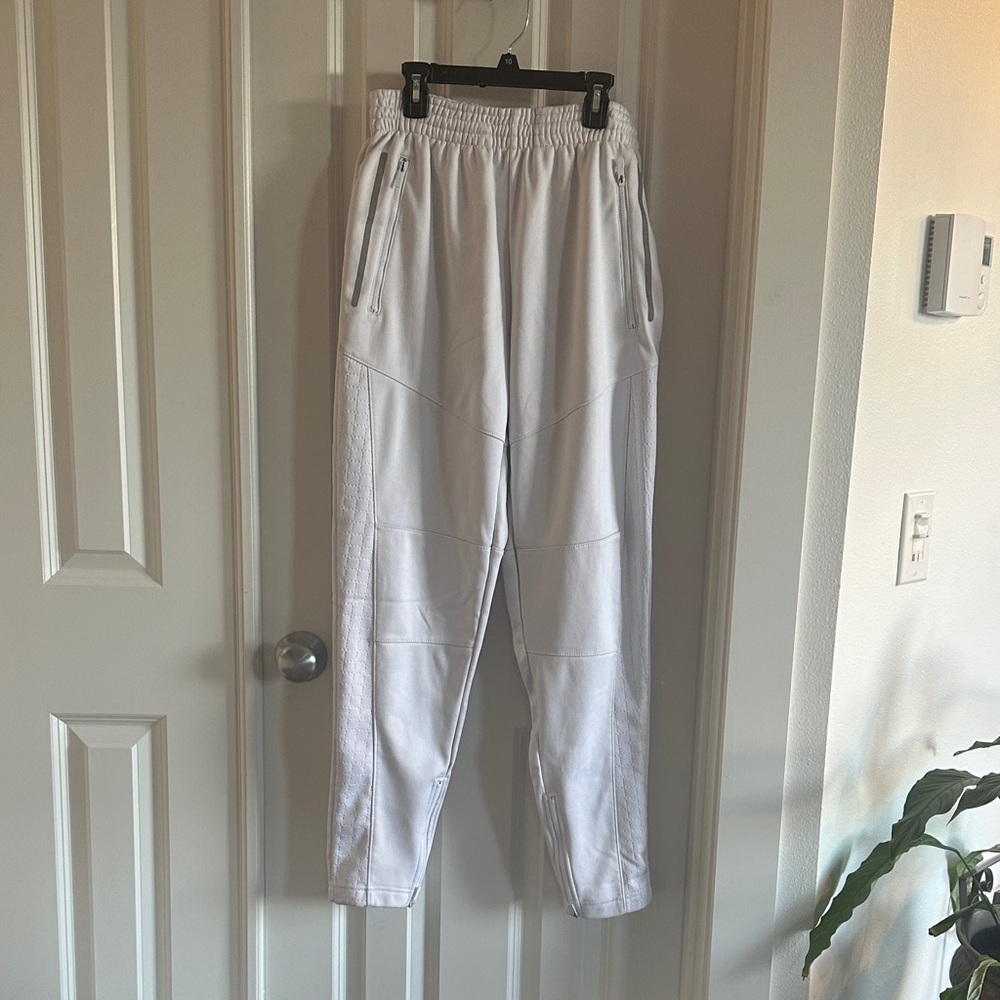 Young Men's Classic White Joggers